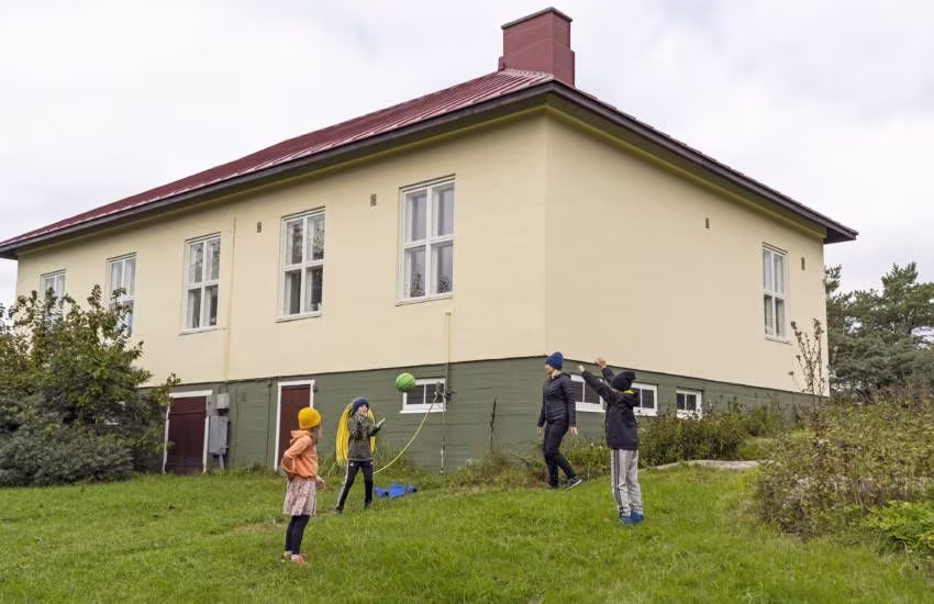 Utö skola är den sydligaste belägna skolan i Finland.