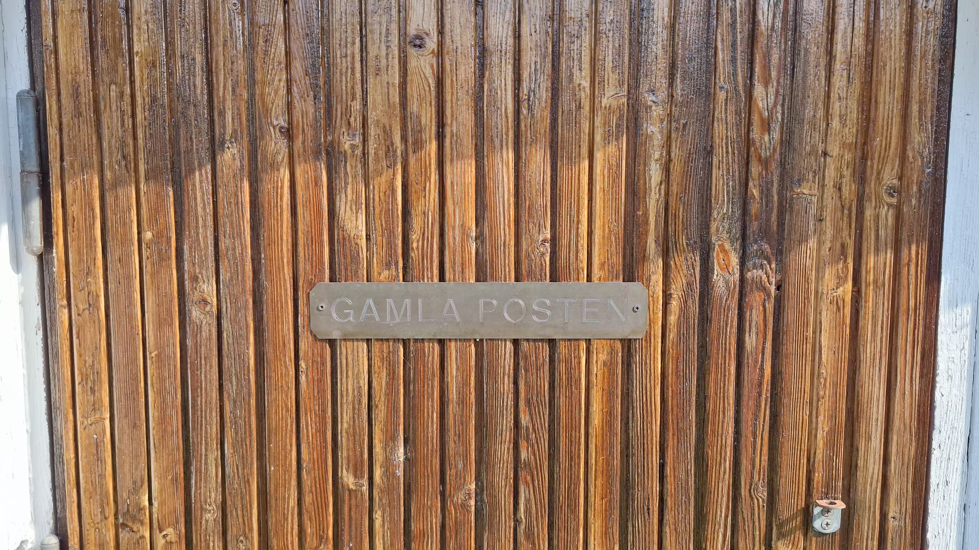Utö logi Gamla Posten.